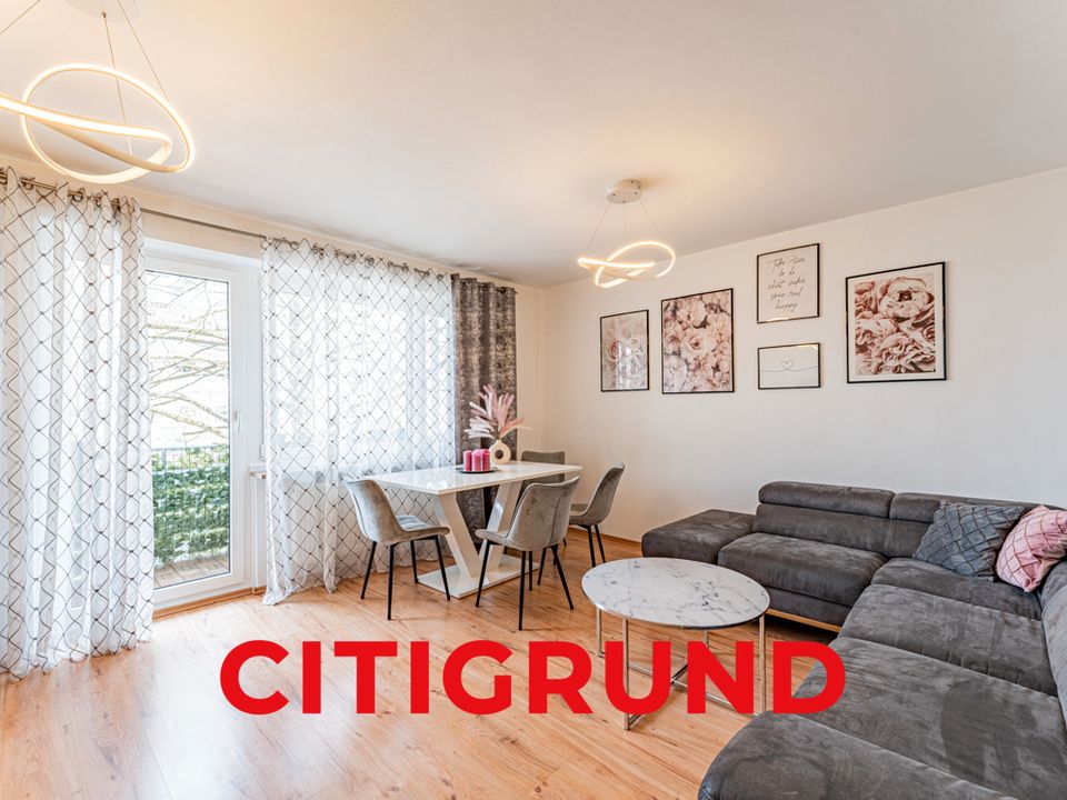 Germering - Familienfreundliches Flair mit modernen Stilelementen und ruhigem Balkon in Germering