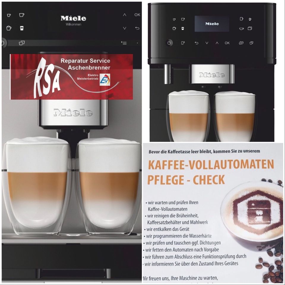 Kaffeemaschinen Kundendienst für Miele J in Schwebheim