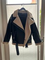 H&M Lederjacke Jacke Kunstfelljacke Jacke oversized Berlin - Lichterfelde Vorschau