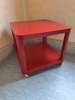Ikea TINGBY Beistelltisch mit Rollen, rot, 50x50 cm Rostock - Gross Klein Vorschau