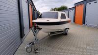 Boot Kajutboot Honda 15 PS mit Anhänger Berlin - Marzahn Vorschau
