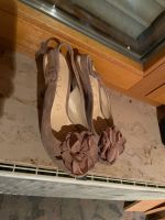 Alt rosé taupe high heels schöne Pumps Saarland - Ottweiler Vorschau