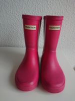 HUNTER Gummistiefel Kinder Pink Naturkautschuk, Gr. 25 Hessen - Dreieich Vorschau