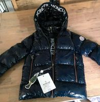 MONCLER Kinder Lack Jacke Parka dunkelblau  9-10 Jahre, 146 Bayern - Wieseth Vorschau