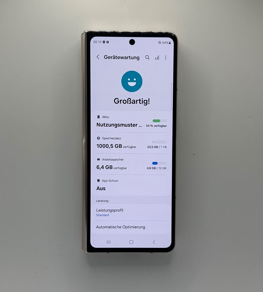 Samsung Galaxy Z Fold4 1TB 5G Beige / Garantie / Wie Neu in Dresden