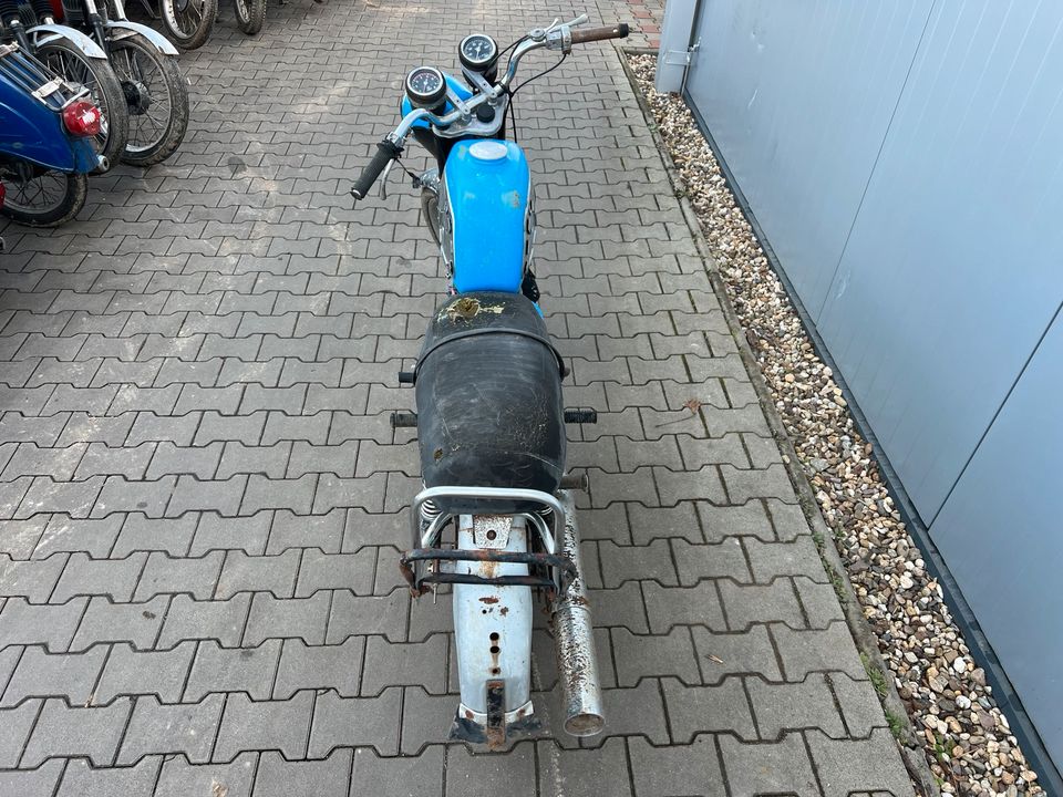 MZ TS150 TS 150 125 1984 Motorrad DDR VEB 250 ES ETS M81 in Osterweddingen