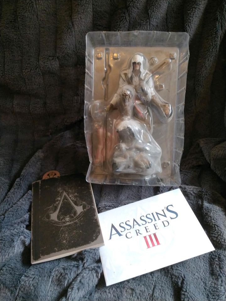 Assassin's Creed Black Flag Freedom Edition Sammlerfigur und Box in Breisach am Rhein  