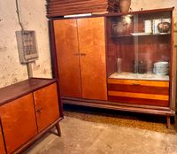 alter Schrank Vitrine Vintage Retro Antik Thüringen - Unterweißbach Vorschau