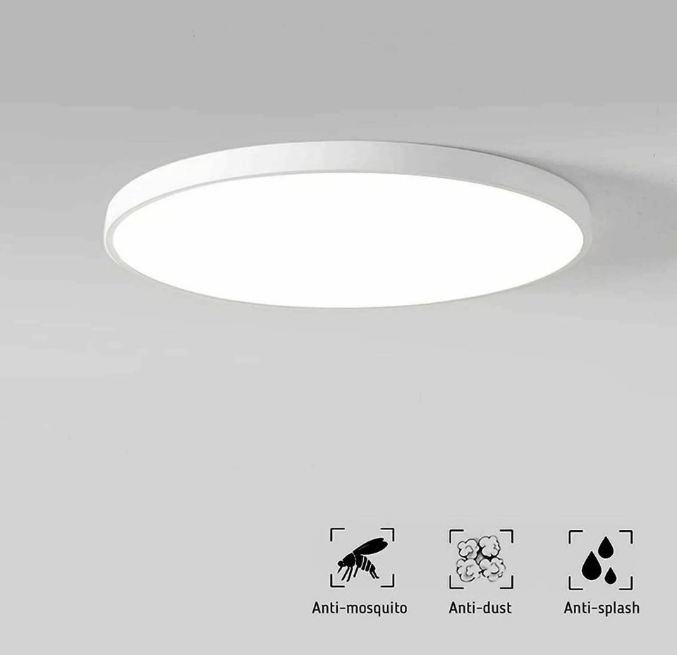 18W LED Deckenleuchte Deckenlampe Bad Badezimmer Küche Lampe in Bebra