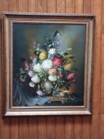 Gemälde: Stilleben, Blumen in Vase, von Gerhard Merfort Berlin - Kladow Vorschau