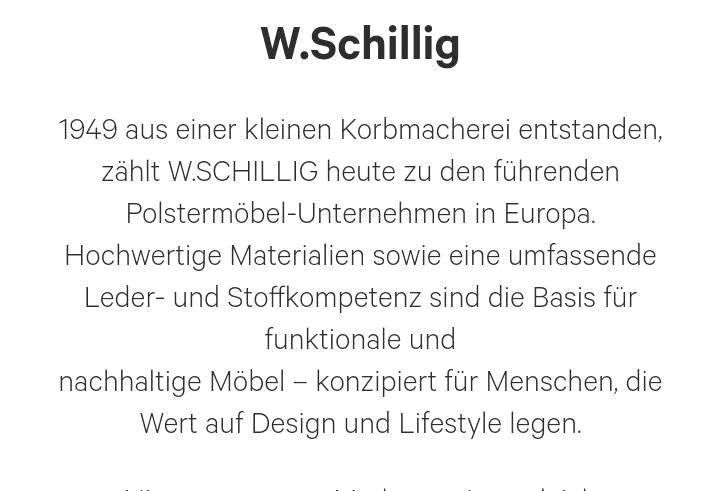 " W.SCHILLIG "  Leder Sofa 2er u. 3er made in germany in Bremen