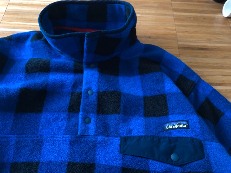 Patagonia Synchilla Snap-T Pulli Outdoor Fleece Pullover Large in Berlin