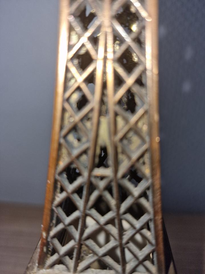 Spieluhr Eiffelturm Bronze Messing Ton-Paris Eiffelturm 34 cm in Schwerte