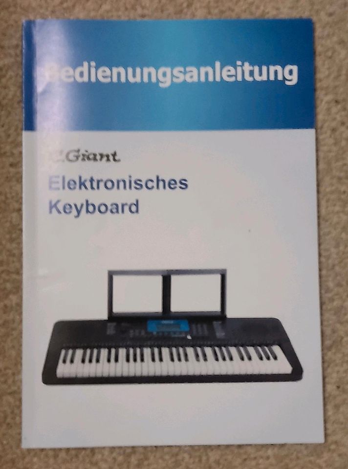 C.Giant Elektronisches Keyboard für Einsteiger in Dortmund