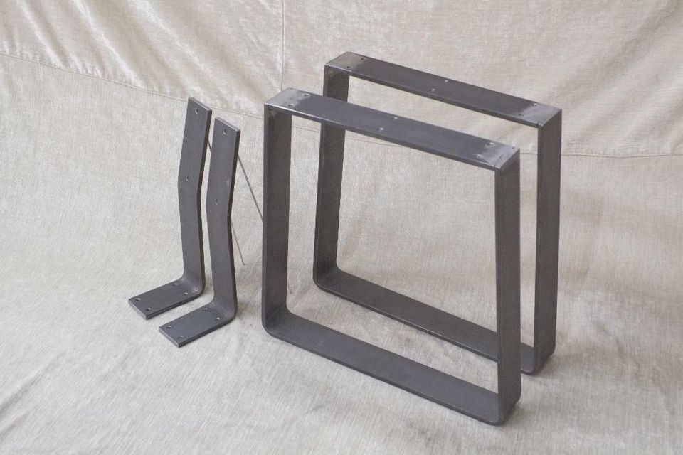 Tischkufen Tischgestelle Kufengestell Tisch Edelstahl Stahl in Meißen