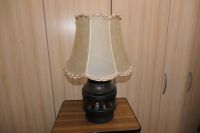 Lampe Radnabe Wagenrad Lampenschirm Schweinsblase Leuchte Einzeln Niedersachsen - Bad Iburg Vorschau