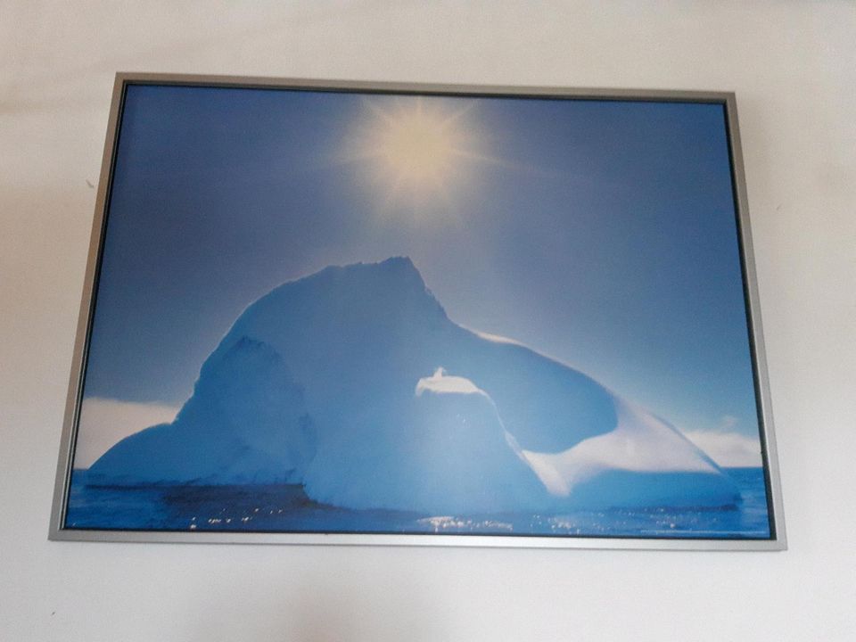 Bild iceberg and sun von Frans Lanting in Flossenbürg