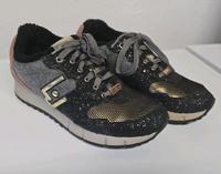 Liu Jo Sneaker Gold Schwarz Fell Glitzer Gr 41 Baden-Württemberg - Stimpfach Vorschau