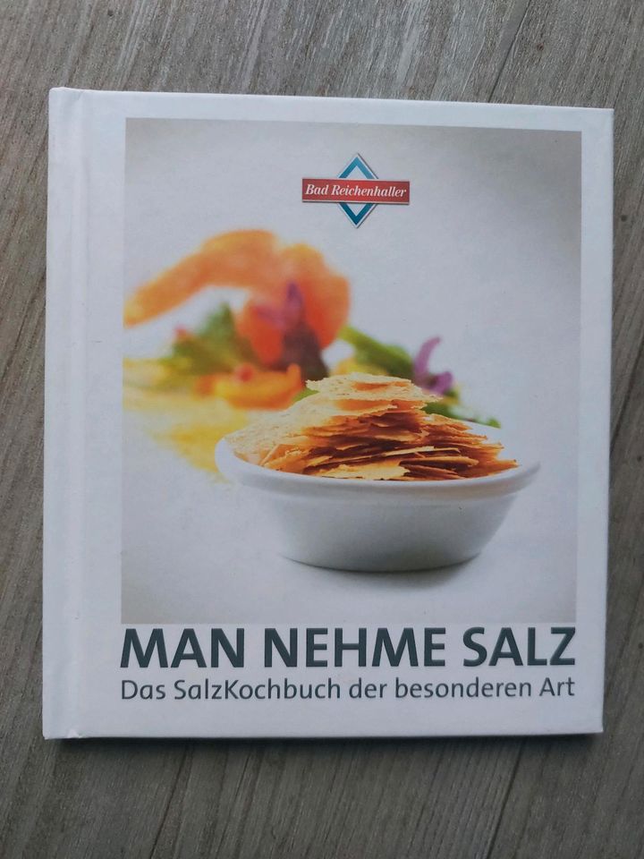 Man nehme Salz Rezeptbuch Kochbuch mit Rezepten in Mötzingen