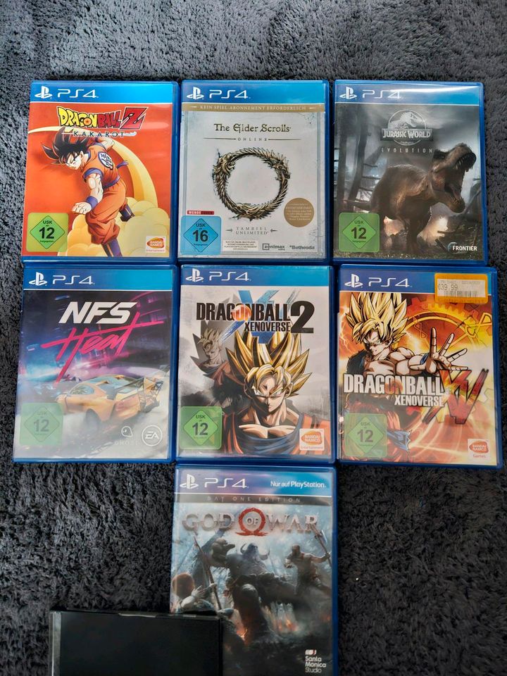 Verschiedene PS4 Spiele in Großsolt