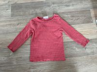 Topomini 92 shirt langarm rüschen pink korall rot streifen Schleswig-Holstein - Rohlstorf  Vorschau
