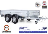 Stema 2000 kg Anhänger 301x153x33 cm - Pritschenanhänger Brandenburg - Steinhöfel Vorschau