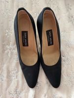 Klassische Mia Jahn Baldan Pumps schwarz Satin Gr.36 Bayern - Altertheim Vorschau