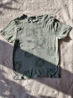 T-Shirt mit Tigern, grau, grün, Gr. 110/116 Bayern - Freilassing Vorschau