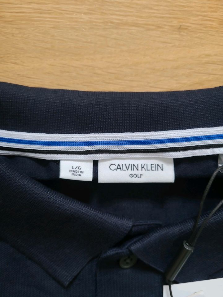 Calvin klein Golf polo Shirt Gr. L navy in Kempten