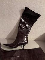 Zara Stiefel Kroko Look spitz Bordeaux neu aktuelle Kollektion s Hessen - Offenbach Vorschau