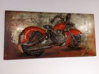 Gilde Gallery  Metallbild ,38647 Easy Rider, Motorrad, Shopper Baden-Württemberg - Gundelsheim Vorschau