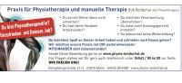 Physiotherapeut/in gesucht in Mölln Herzogtum Lauenburg - Mölln Vorschau