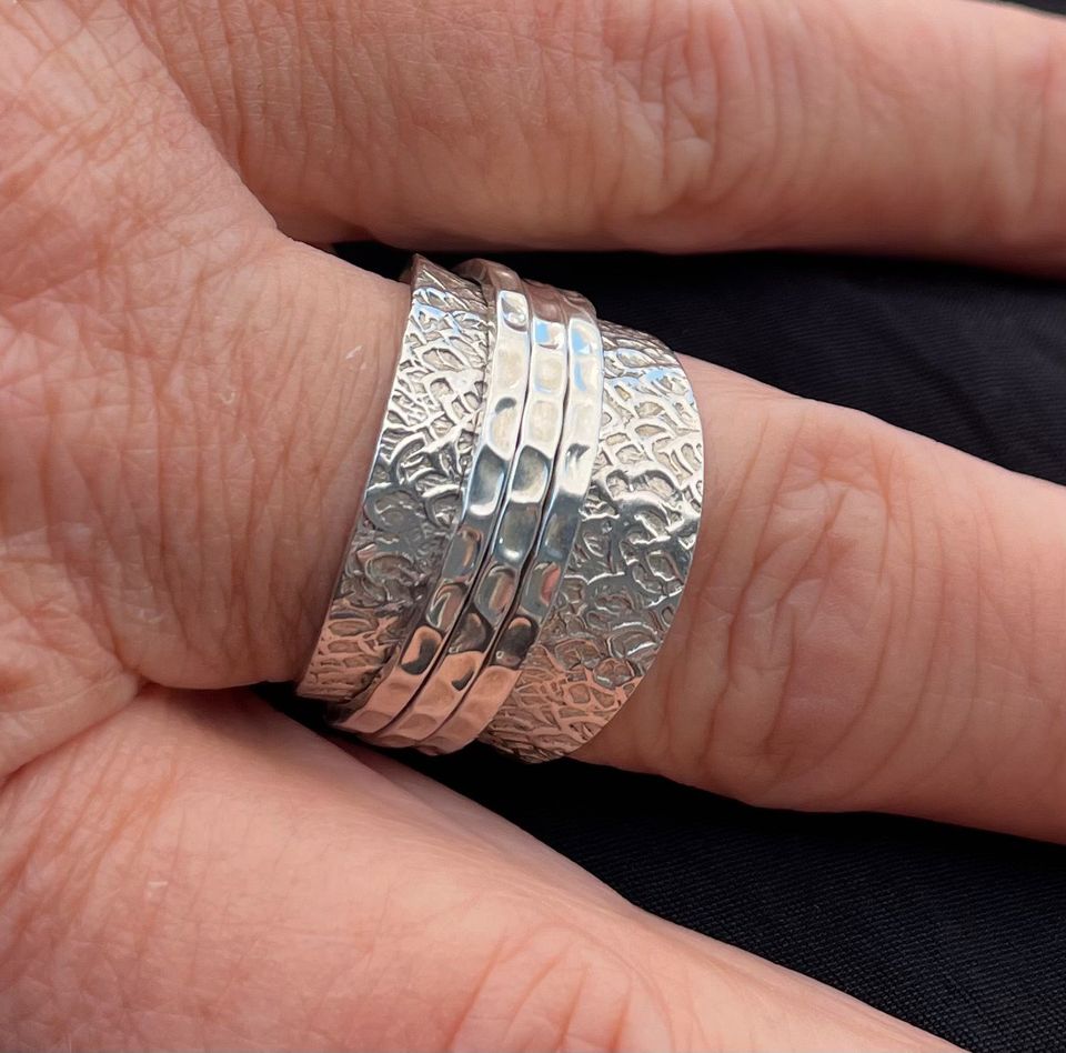 Ring Drehring Meditationsring silber in Hessen - Biblis | eBay  Kleinanzeigen ist jetzt Kleinanzeigen