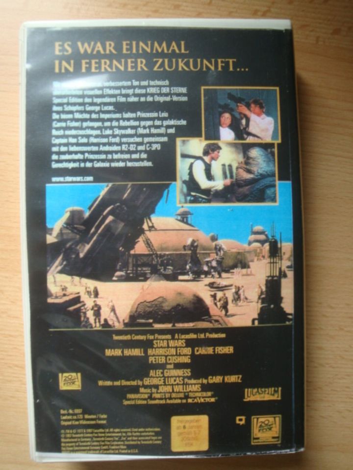 VHS Videokassetten Trilogie Star Wars 1997 Special Edition in Seevetal