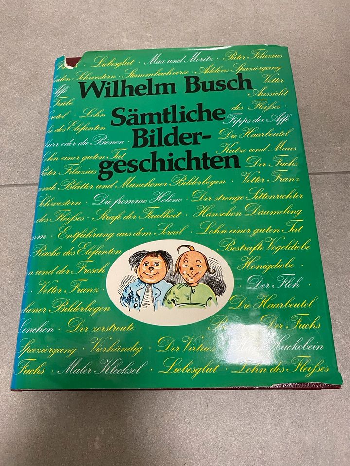 Buch „Sämtliche Bildergeschichten“ von Wilhelm Busch in Treuchtlingen