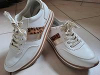 Tamaris Sneaker gold white Leo Optik Gr. 40 Nordrhein-Westfalen - Niederkrüchten Vorschau