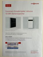 Viessmann Photovoltaik Paket 10 kW peak mit 10 kWh Speicher Niedersachsen - Rosdorf Vorschau