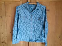 Jeansbluse EDC Esprit, blau mit Punkten, Gr. S Niedersachsen - Hoya Vorschau