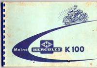 Hercules K 100 Bedienungsanleitung - Betriebsanleitung Handbuch Baden-Württemberg - Schopfheim Vorschau