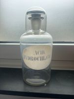 Apothekerflasche klarglas acid hydrochl. Crud. Mit Korken Nordrhein-Westfalen - Brühl Vorschau