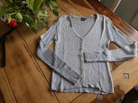 Silberner Lurex Pullover, Jacke von GAP Gr S Hessen - Espenau Vorschau