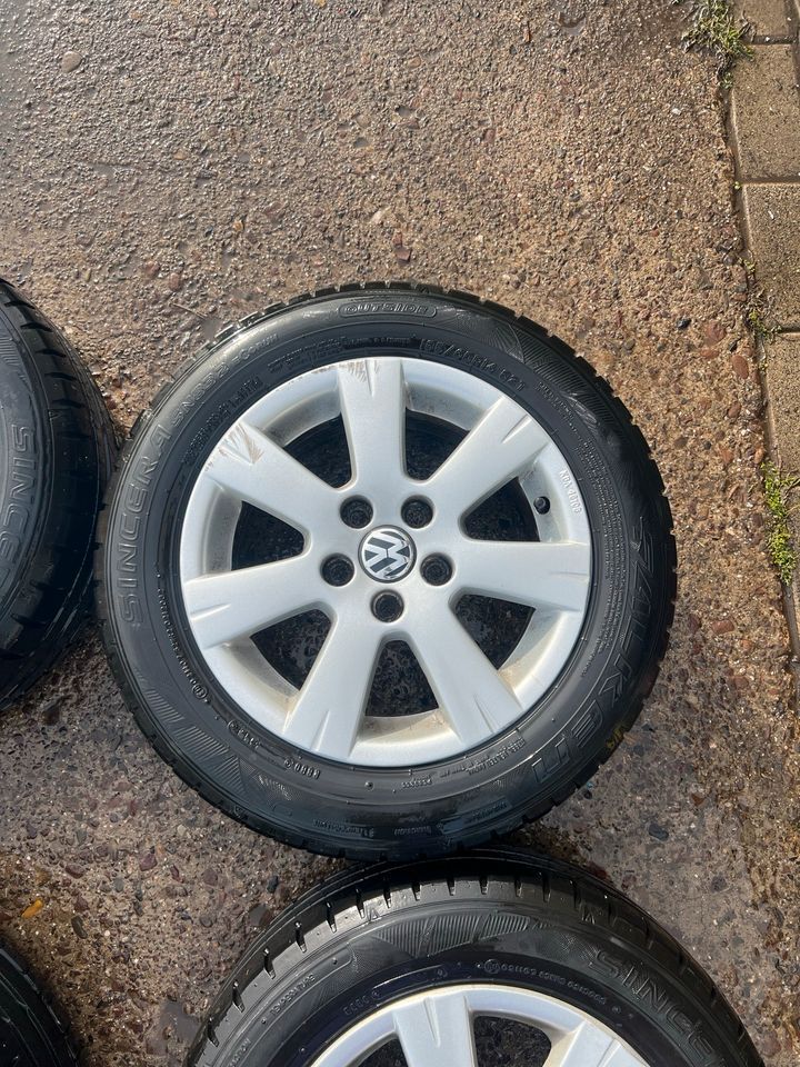 Vw Polo 9N Alufelgen Sommerreifen  185/65R14 in Espenau