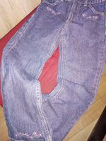 2 Jeans von Pocopiano Gr. 128 mittelblau und rot Nordrhein-Westfalen - Neuenkirchen Vorschau
