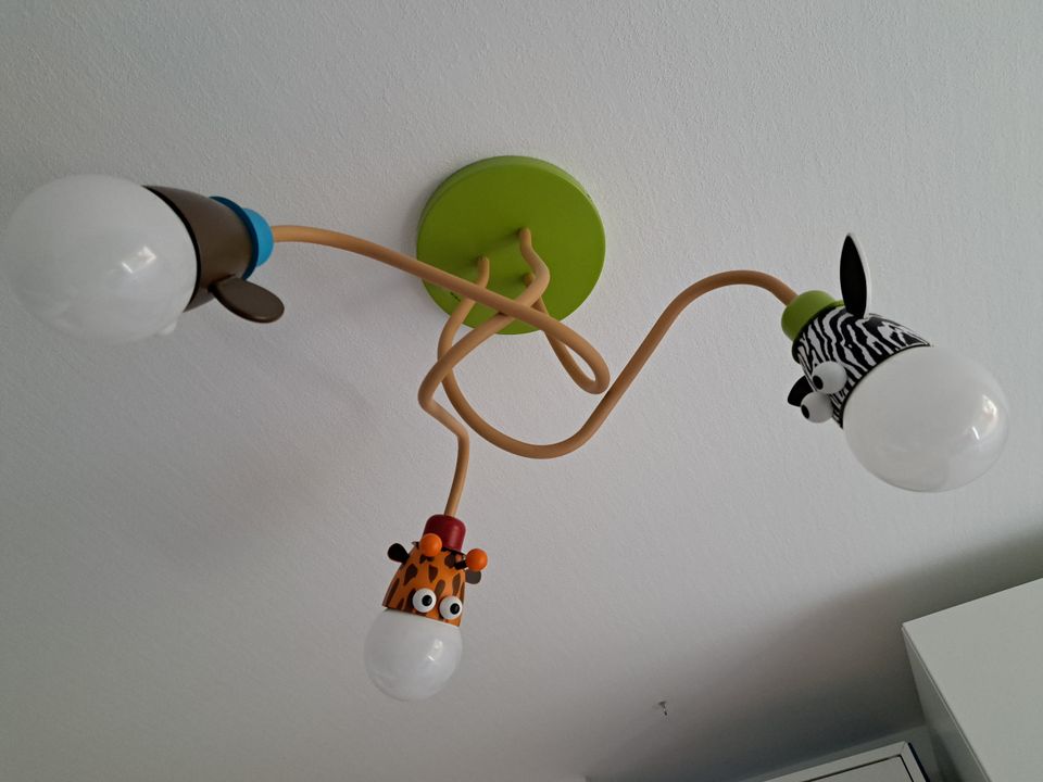 Lampe Kinderzimmer Philips Zoo, inkl. Leuchtmittel, 220-240V, E27 in Kalchreuth