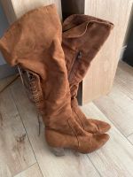 2x Overknees Stiefel Gr.41 Tamaris Hessen - Lich Vorschau