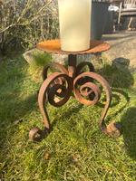 Gusseisen Laterne , Windlicht , Rost Deko , Garten Kerzenständer Nordrhein-Westfalen - Kalletal Vorschau