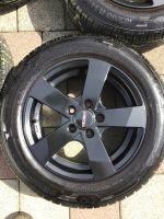 Schwarze Alufelgen +Sommerreifen 185/60R14H f. z.B. VW Skoda Seat Nordrhein-Westfalen - Rödinghausen Vorschau