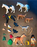 Playmobil-Set Tiere und Indianer, über 20 Teile, wie neu Bayern - Niederwerrn Vorschau