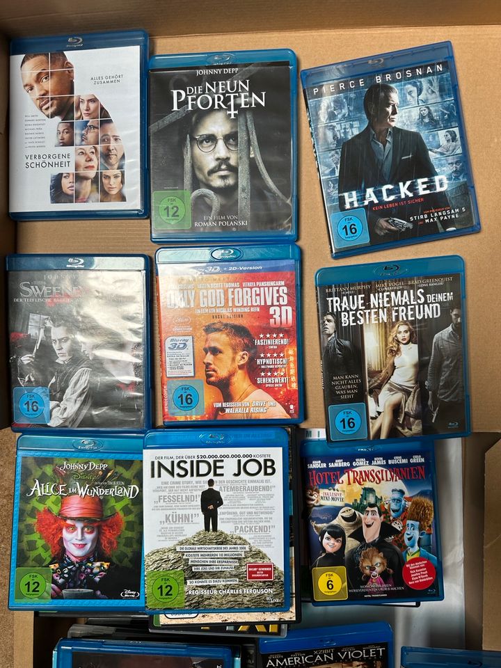 Blu-ray Filme alle 12 Stück nur ein Preis in Kempten