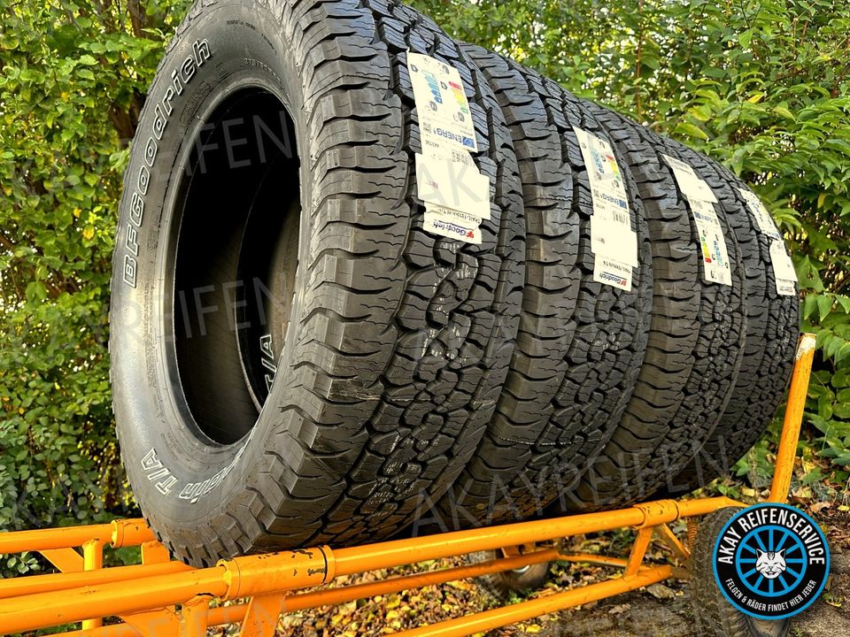 4x 225/75 R16 108T ➡️ BF GOODRICH TRAIL TERRAIN OFFROAD REIFEN ➡️ M+S GELÄNDE AT ALLWETTERREIFEN ALLWETTER GANZJAHRESREIFEN GANZJAHRES JEEP ISUZU MERCEDES G M MITSUBISHI KIA CHEVROLET LADA DODGE NEU in Melle